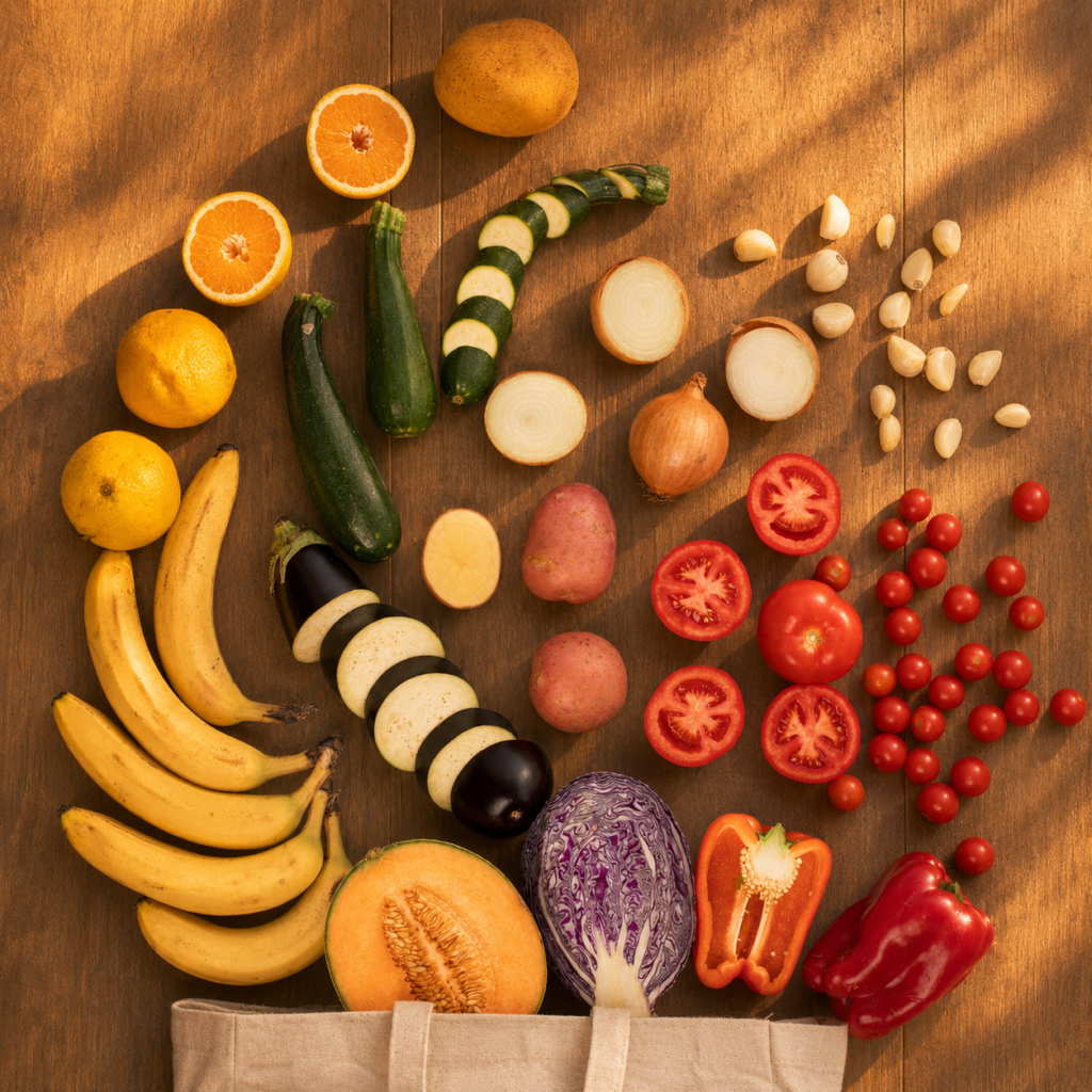 fruta verdura